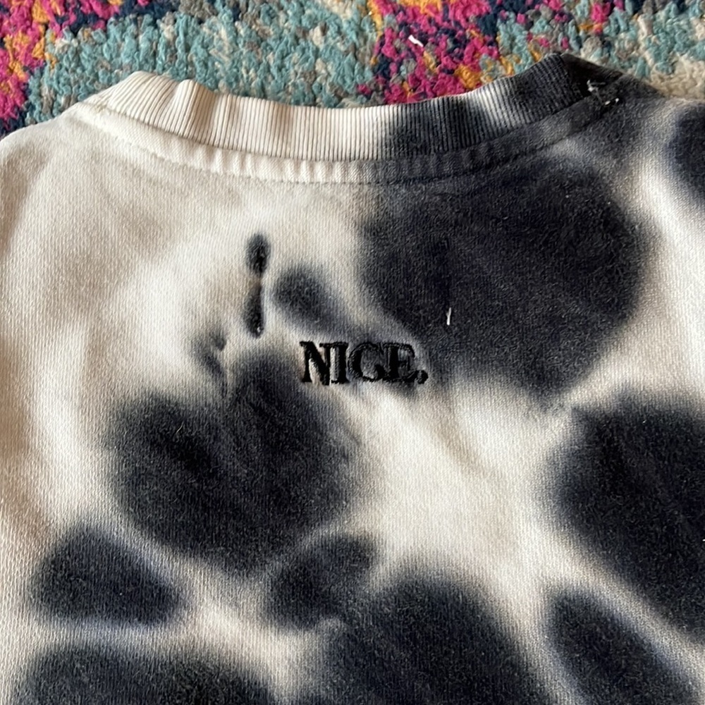 NICEKICKS. Tie dye have a nice day sweatshirt XS - Picture 5 of 6
